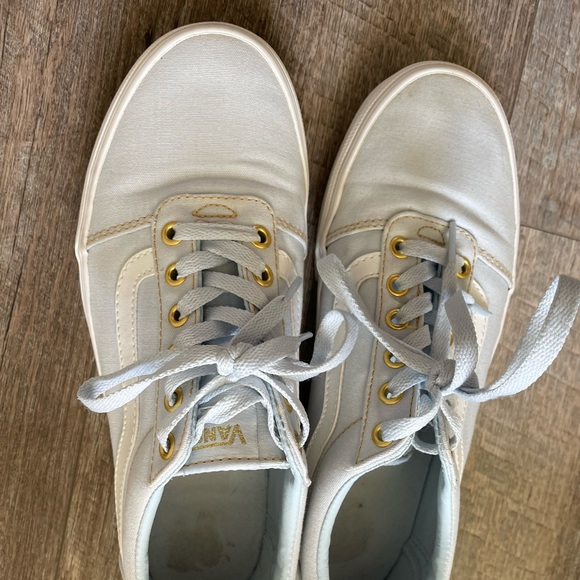 Light Blue Ladies Vans size 9 - Picture 4 of 5